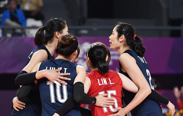 亚运会女排中国vs台北的相关图片